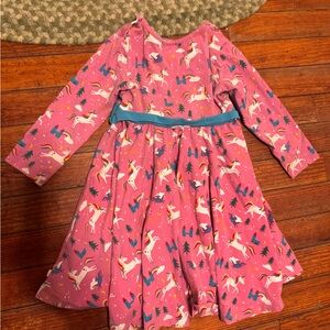 Europe Turkish Fruigi Organic cotton  Unicorn Dress size 18-24 months
